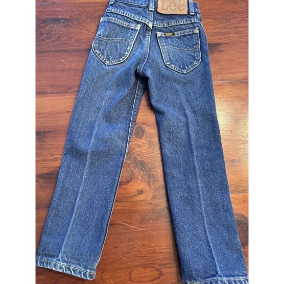 Vintage Lee Denim Jeans Boys Size 6 Slim - Picture 4 of 5